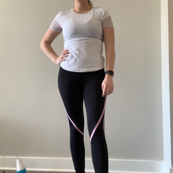 lululemon athletica Tops - Short Sleeve Lululemon tank with mesh